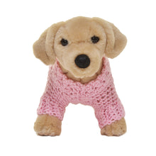 Knit Heart Dog Sweater