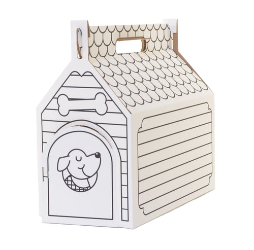 Colorable Dog House